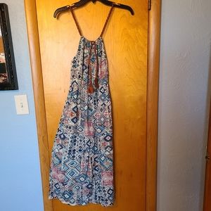 Casual Printed Dress--Never Worn